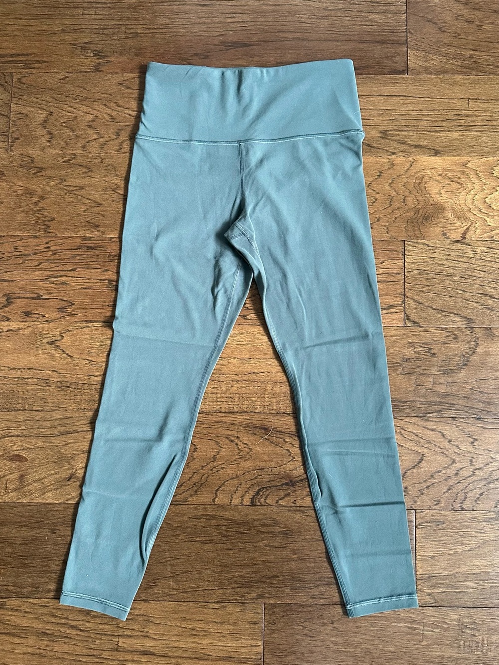 NWOT Athleta Elation Bali Green Sage Ultra High Rise Leggings 7/8 Length